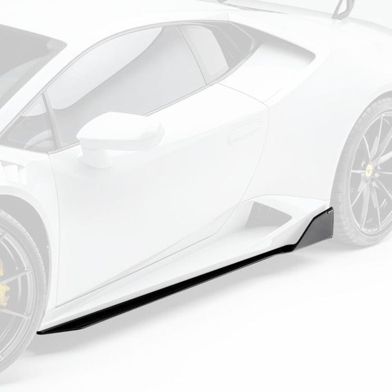 Vorsteiner Lamborghini Huracan Novara Edizione Aero Side Blades (Carbon Fiber PP 2×2 Glossy)