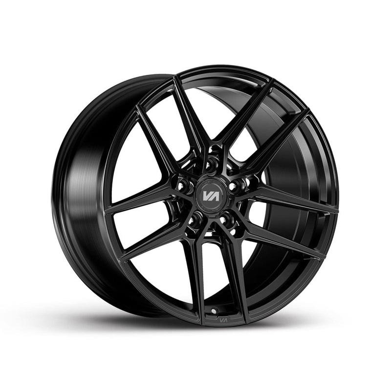 Variant Wheels Helium 20″ Custom Drill Semi-Gloss Black