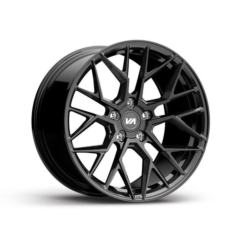 Variant Wheels Radon 19″ Custom Drill Gloss Piano Black