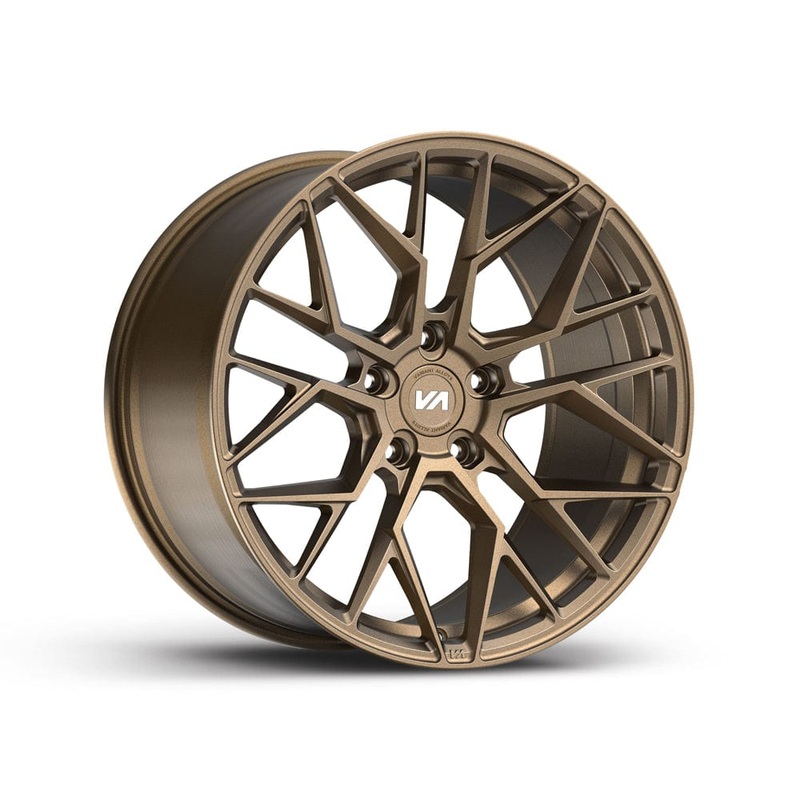 Variant Wheels Radon 19″ Custom Drill Satin Bronze