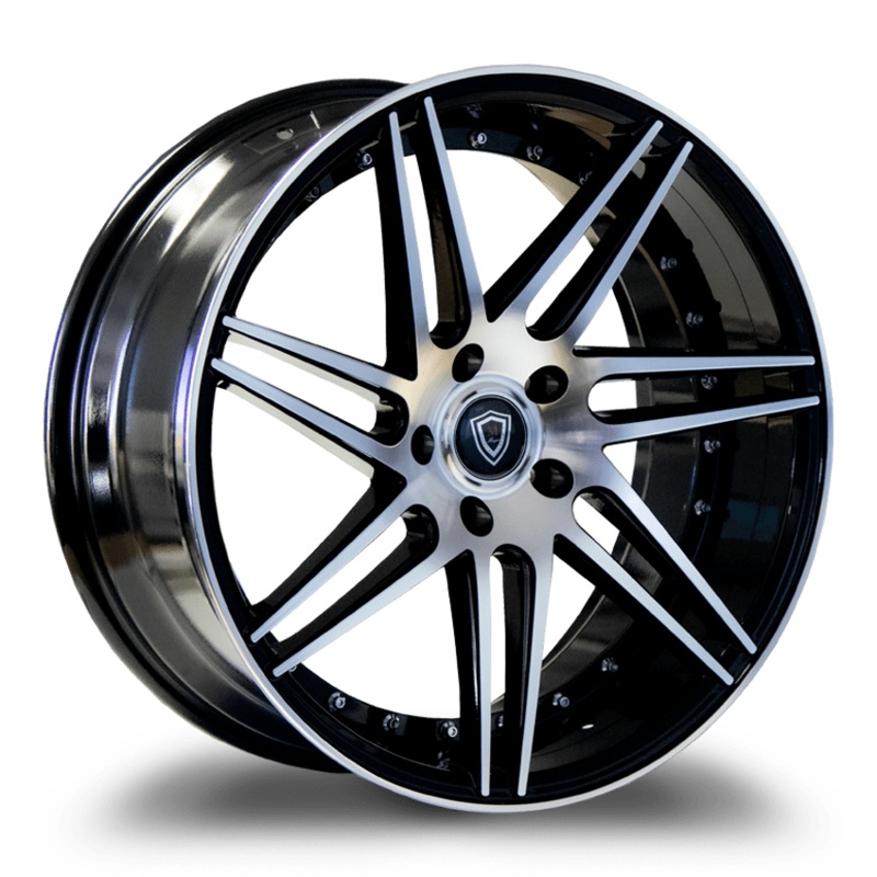 Marquee Wheels M3266 20″ 5×120 Black / Machined