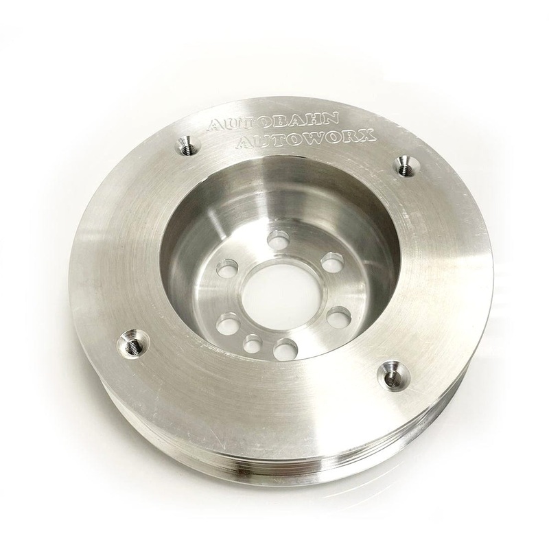 Autobahn Autoworx Billet Crankshaft Pulley – VW/Audi / 2.0T FSI / 8P A3 / MK5 / B6