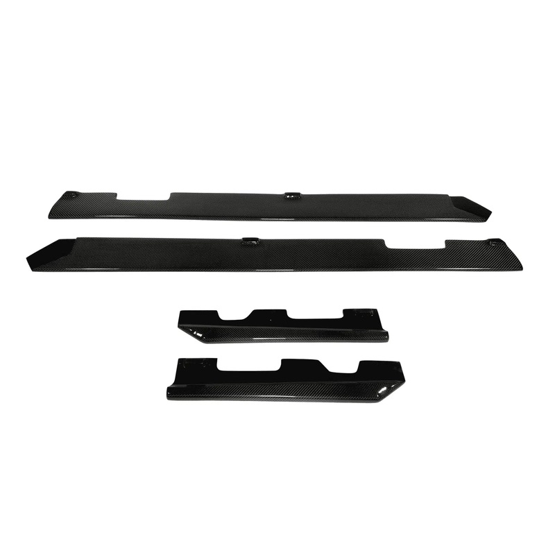 Suvneer W212 Preface Carbon Fiber Side Skirt Extension