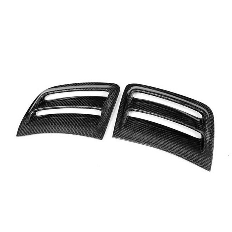 Suvneer W204 Facelift C63 Carbon Fiber Front Bumper Side Fins