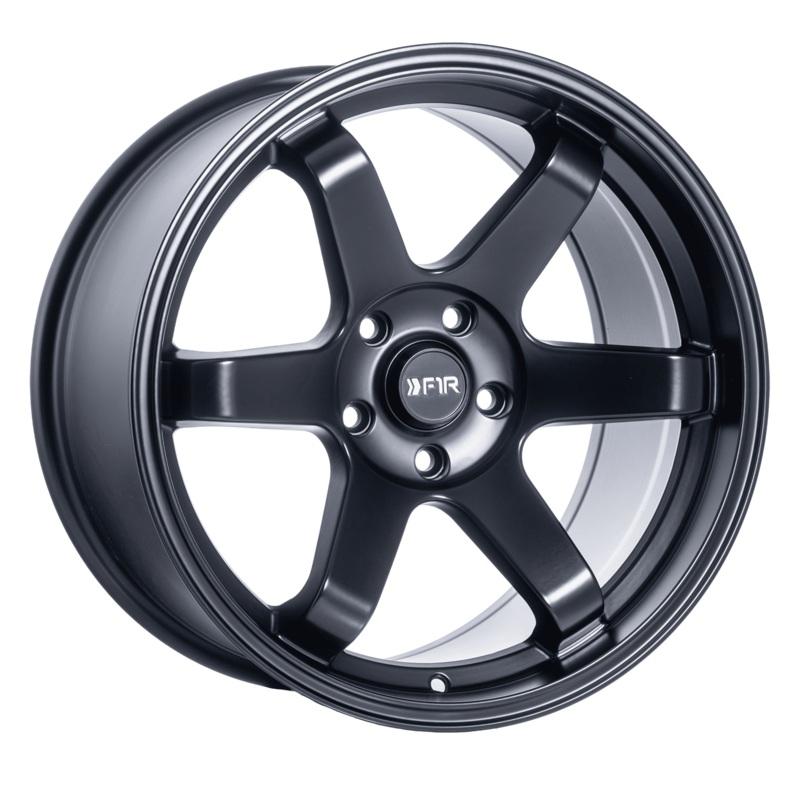 F1R F106 18″ 5×112 Satin Black (NLA)