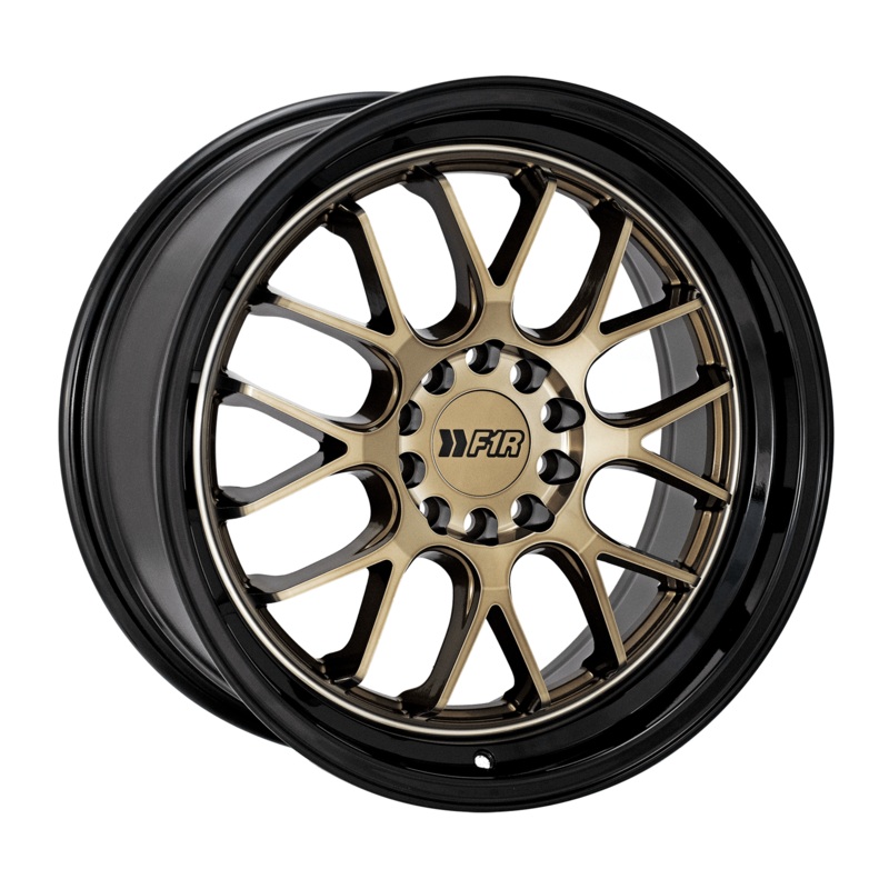 F1R F21 17″ 5×100/114.3 Bronze w/ Black Lip (NLA)