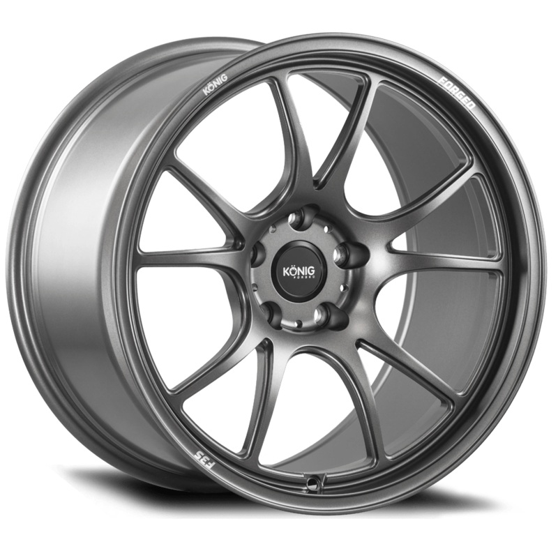 Konig F3S 17″ 5×100 Satin Charcoal