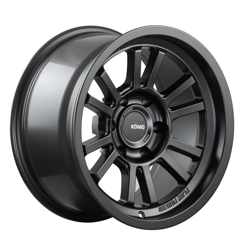 Konig HT1 18″ 5×127 Matte Black