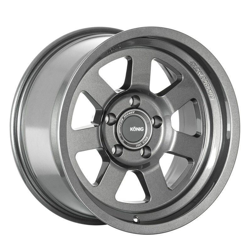 Konig HT2 17″ 5×127 Gloss Anthracite