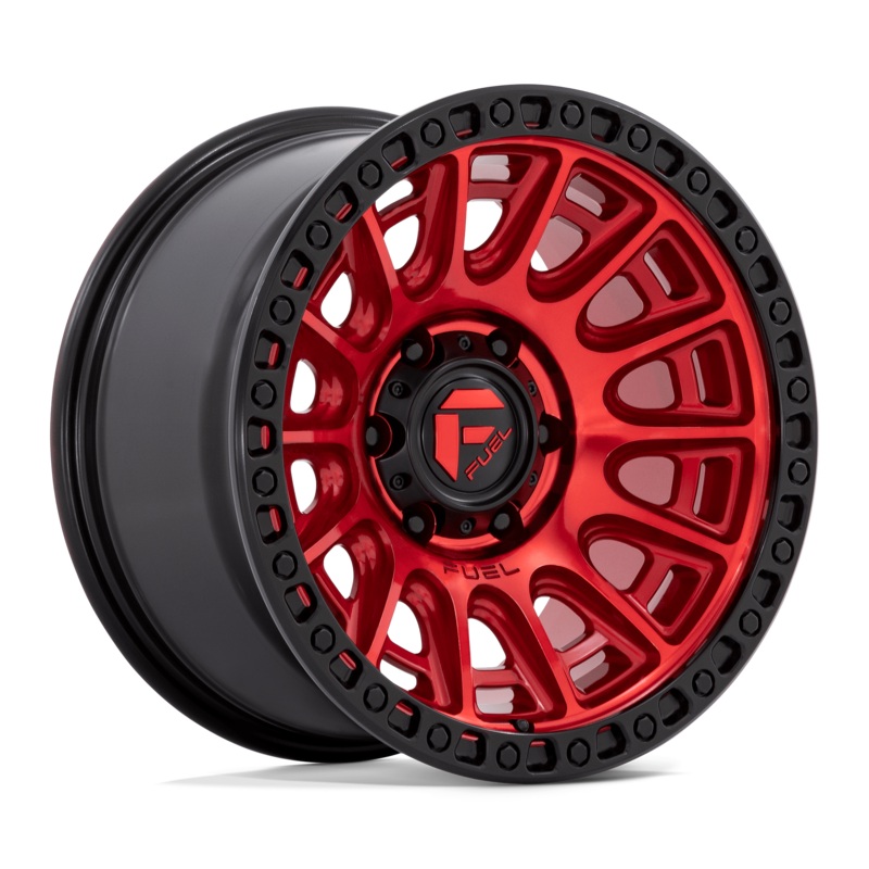 Fuel Wheels D834 Cycle 17″ 5×127 Candy Red With Black Ring