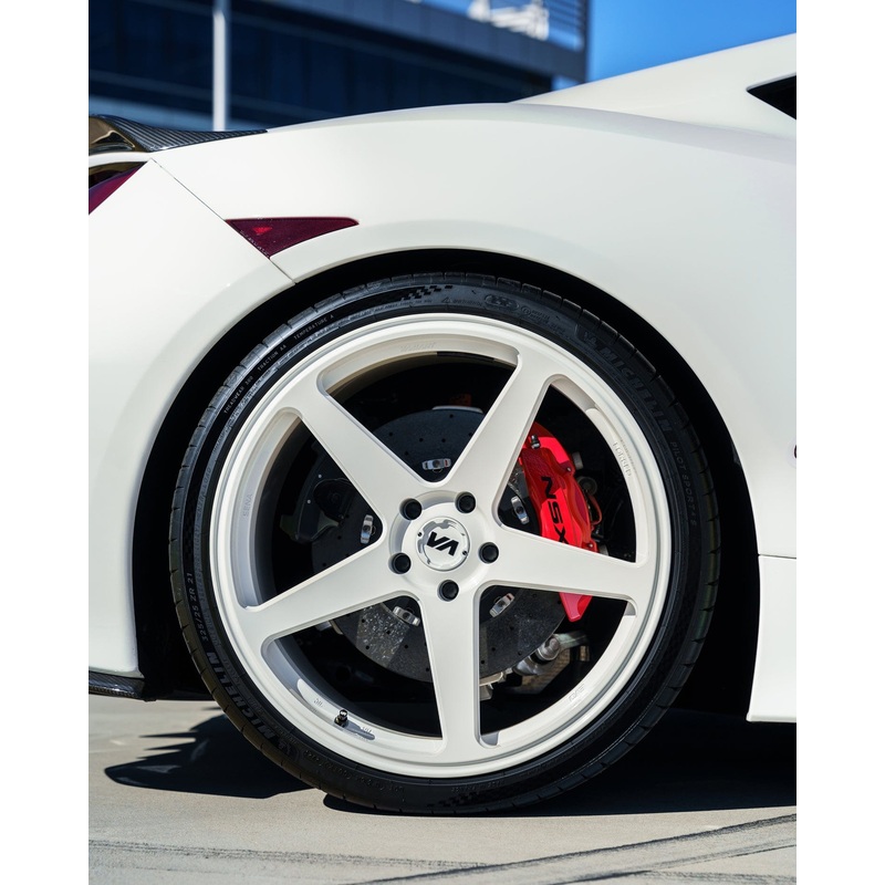 Variant Wheels Sena 21″ Custom Drill Gloss White