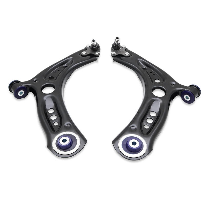 Superpro 2015 Volkswagen Golf R Base Front Control Arm Lower Assembly Kit (Add. Positive Caster)