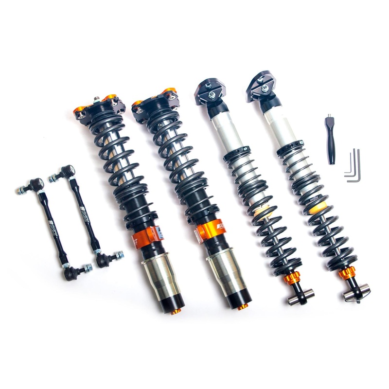 AST Suspension 5100 Comp Series Coilovers w/ Springs Topmounts & Droplink – Mini Cooper F55 FWD